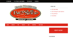 Desktop Screenshot of barharborbike.com